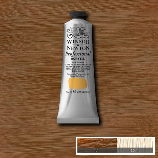 60ml Raw Sienna - Professional Acrylic