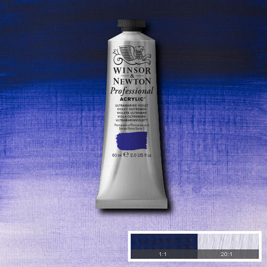 60ml Ultramarine Violet - Professional Acrylic