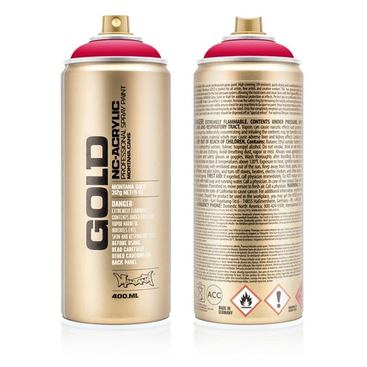 Montana GOLD Spray Paint 400ml - Raspberry (G3030)