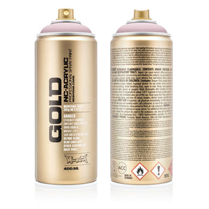 Montana GOLD Spray Paint 400ml - Pale Pink (G4000)