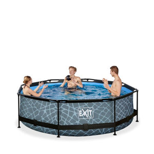 EXIT Frame Pool ø300x76cm (12v Cartridge)