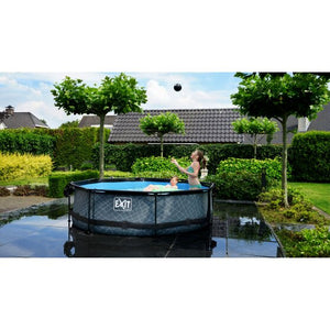 EXIT Frame Pool ø300x76cm (12v Cartridge)