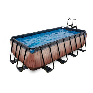 EXIT Frame Pool 4x2x1m (12v Sand filter) 