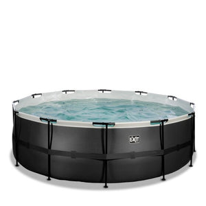 EXIT Frame Pool ø427x122cm (12v Cartridge)