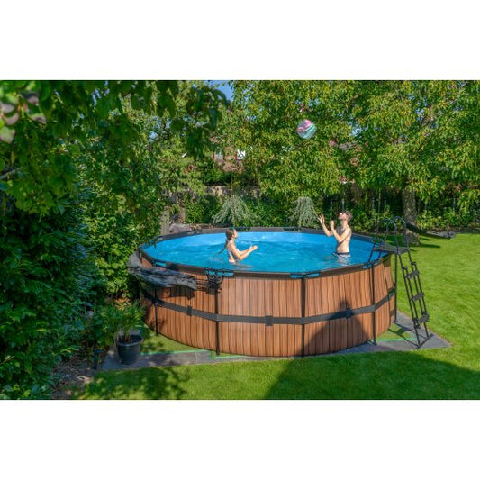 EXIT Frame Pool ø450x122cm (12v Cartridge）