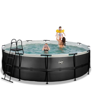 EXIT Frame Pool ø488x122cm (12v Sand filter)