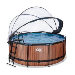 EXIT Frame Pool ø360x122cm (12v Sand filter)