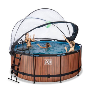 EXIT Frame Pool ø360x122cm (12v Sand filter)