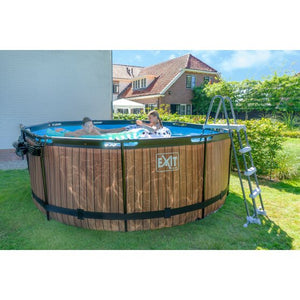 EXIT Frame Pool ø360x122cm (12v Sand filter)