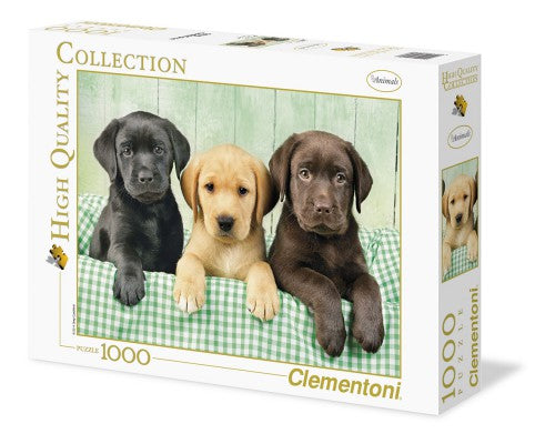 Three Labradors 1000 Piece Jigsaw Puzzle