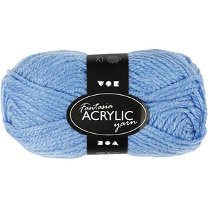 FANTASY ACRYLIC YARN 50GR-BLUE