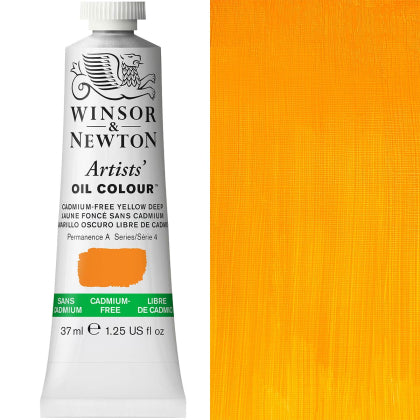 Winsor and Newton AOC 37ml Cad-Free Yellow Deep