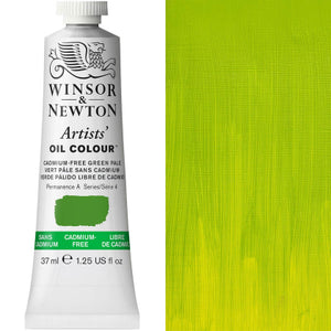 Winsor and Newton AOC 37ml Cad-Free Green Pale