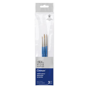 Cotman Brush Short Handle V1 - Set of 3