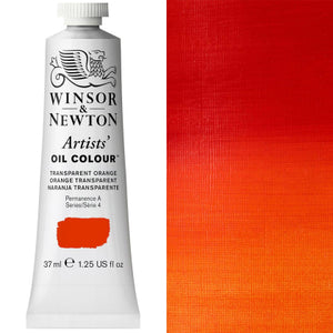 37ml Transparent Orange S4 - Artists' Oil colour