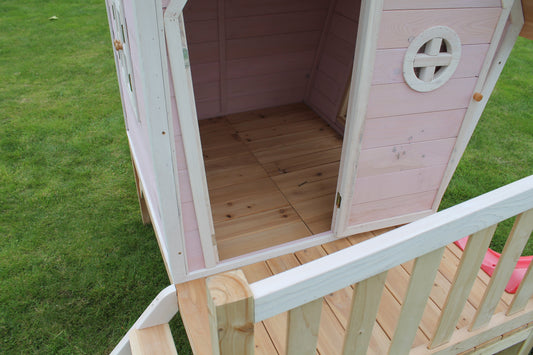 EXIT Fantasia 300 Wooden Playhouse - Pink