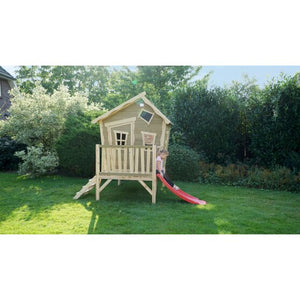 EXIT Crooky 300 Wooden Playhouse - Grey Beige