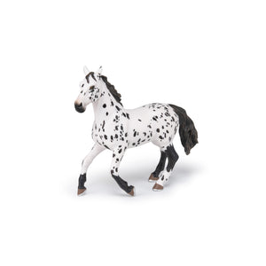 Papo Black Appaloosa Horse Figure