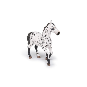 Papo Black Appaloosa Horse Figure