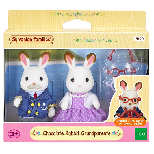 Sylvanian Families Chocolate Rabbit Grandparents