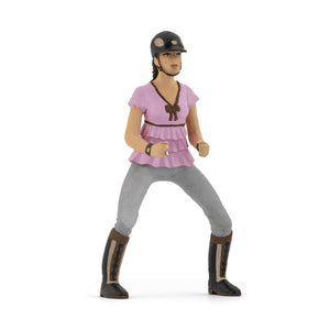 Papo Trendy Riding Girl Pink