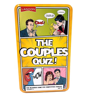 The Couples Quiz Card Game In A Tin 