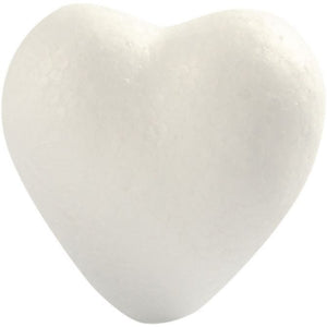 POLY HEARTS 6CM 5PC