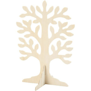 Tree, Size 30X21.5 Cm, Thickness 2 Mm, 1 Pc, Plywo