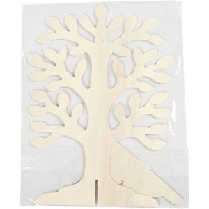 Tree, Size 30X21.5 Cm, Thickness 2 Mm, 1 Pc, Plywo