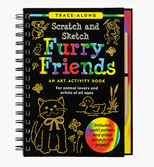 Furry Friends Scratch and Sketch