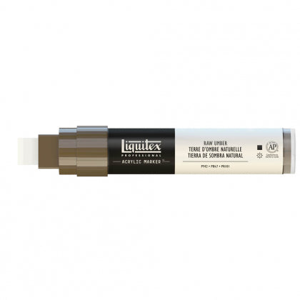 LIQUITEX PAINT MARKER 15MM WIDE RAW UMBER