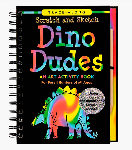 Dino Dudes Scratch and Sketch