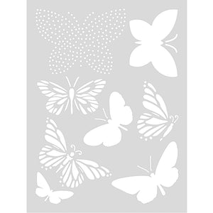 Stencil Medium, Butterflies