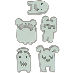 FOAM RUBBER STAMP SET - MONSTER