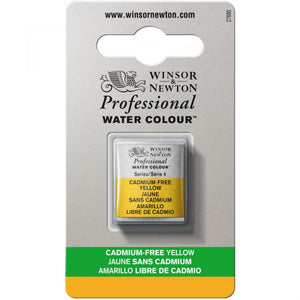 Cadmium FREE Yellow Half Pan - S4 Professional Watercolour