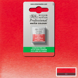 Cadmium FREE Red Half Pan - S4 Professional Watercolour