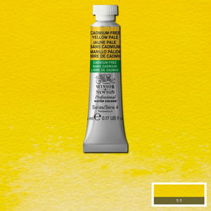 Cadmium FREE Yellow Pale 5ml - S4 Professional Watercolour