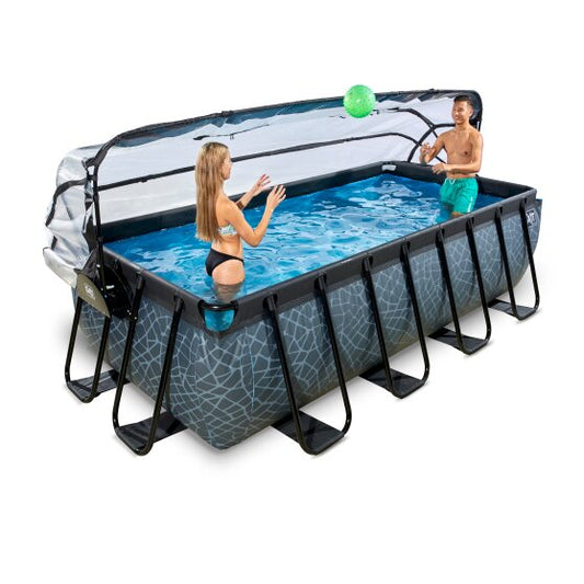 EXIT Frame Pool 4x2x1m (12v Sand filter)