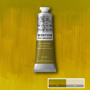 Winton Oil Colour Azo Yellow Green 37ml