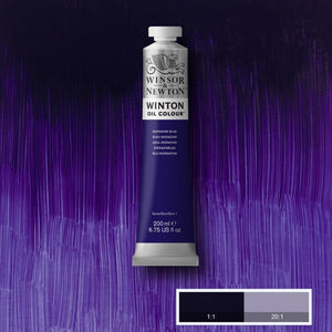 Winton Oil Colour Dioxazine Blue 200ml