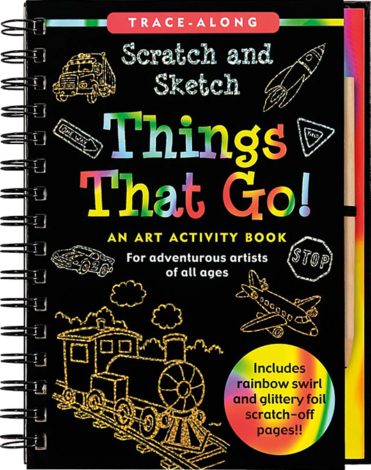 Things That Go! Scratch and Sketch