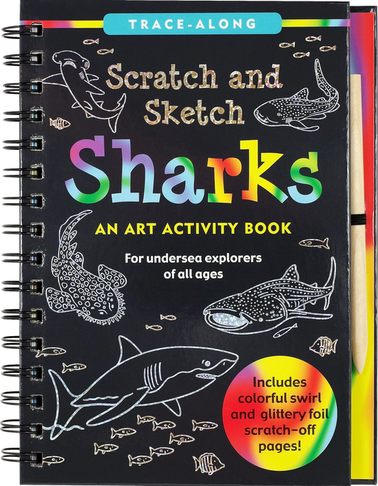 Sharks Scratch and Sketch