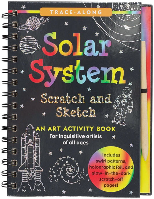 Solar System Scratch and Sketch