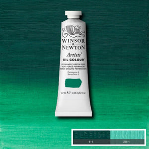 37ml Permanent Green Deep - Artists' Oil