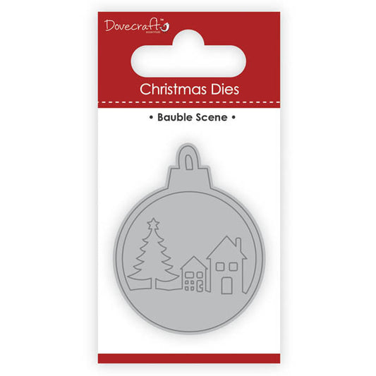 Dovecraft Chrismtas Dies - Bauble Sceen