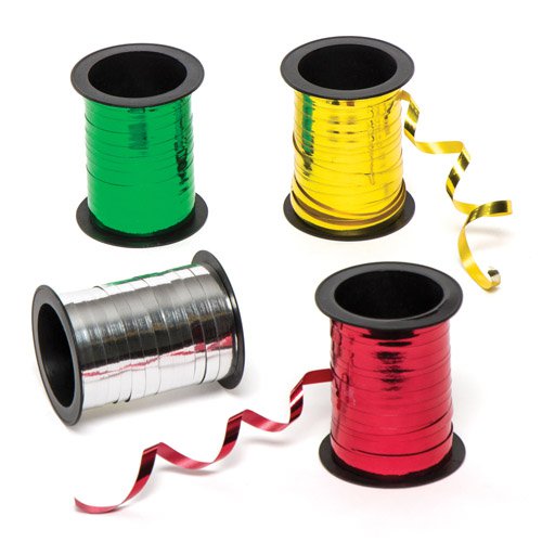 Metallic Foil Ribbon (Pack of 4 Reels)