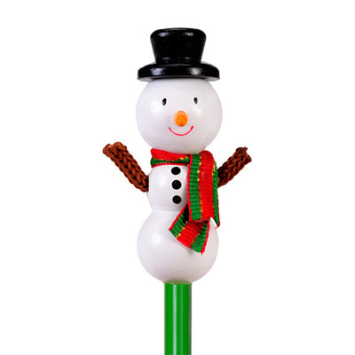 TOP NOB PENCIL- SNOWMAN