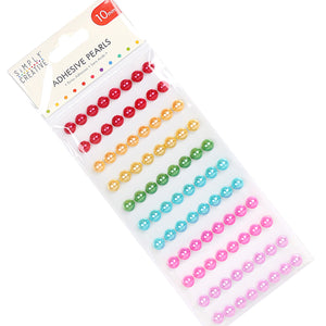 Simply Creative 10mm Pearls - 88 Pack Rainbow