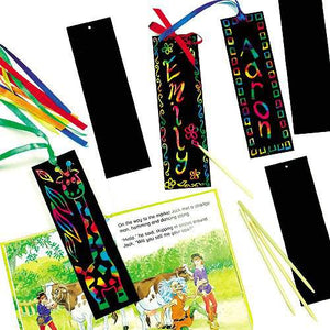 Scratch Art Bookmarks (Pack of 12)