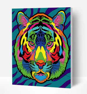 Tiger Jungle Paint By Numbers